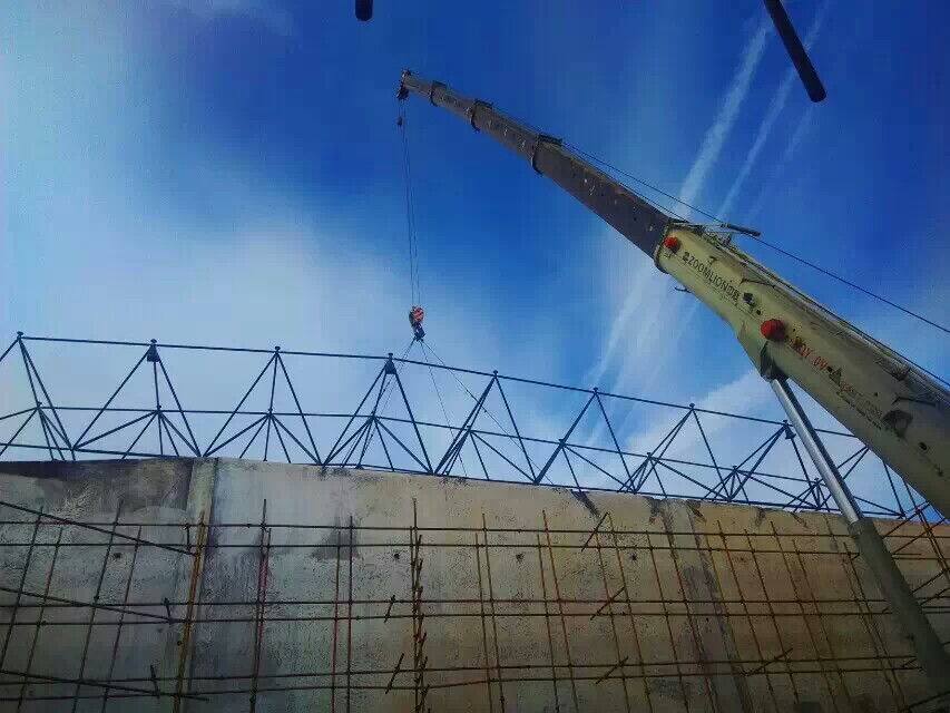 迁安食堂网架结构工程